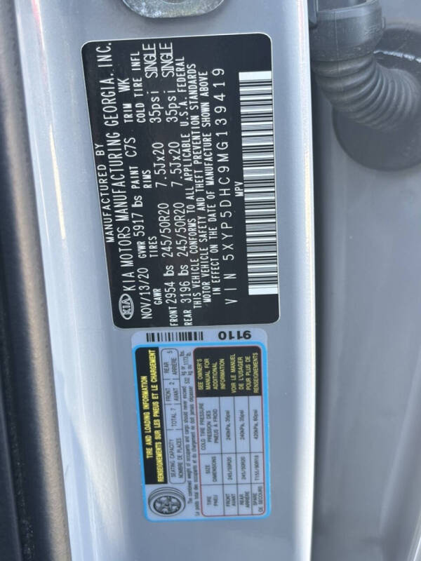 2021 Kia Telluride SX