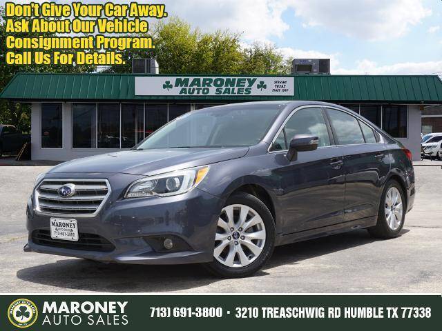 2016 Subaru Legacy for sale at Maroney Auto Sales in Humble TX