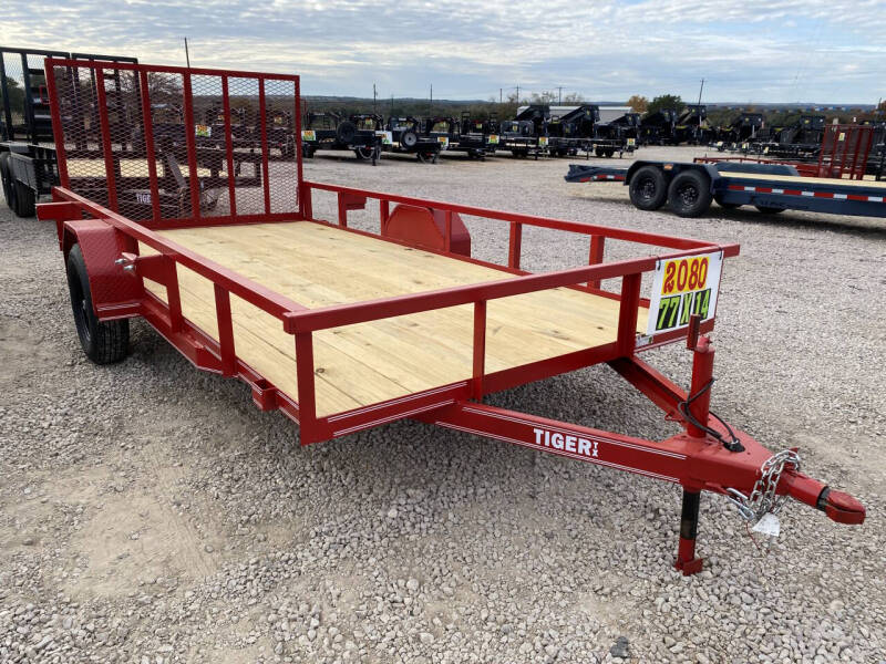 2025 Tiger Utility Trailer -77x14' for sale at LJD Sales in Lampasas TX