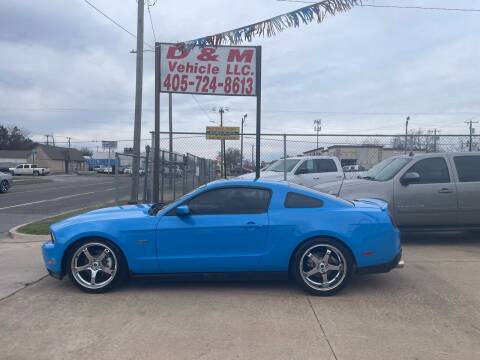 2010 Ford Mustang for sale at D & M Vehicle LLC in Oklahoma City OK
