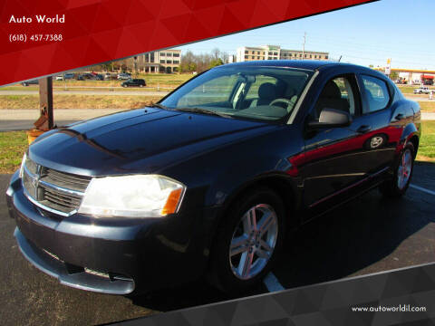 2008 Dodge Avenger for sale at Auto World in Carbondale IL