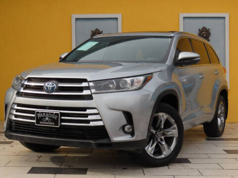 2019 Toyota Highlander Hybrid for sale at Paradise Motor Sports LLC in Lexington KY