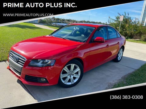 2011 Audi A4 for sale at PRIME AUTO PLUS INC. in Daytona Beach FL