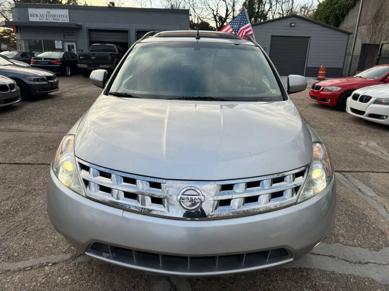 2005 Nissan Murano for sale at BEB AUTOMOTIVE in Norfolk VA