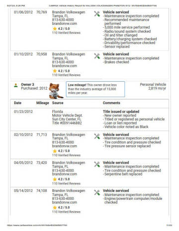 2004 Volkswagen Phaeton Premiere Edition W12