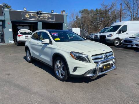 2015 Mercedes-Benz GLA for sale at King Motorcars in Saugus MA