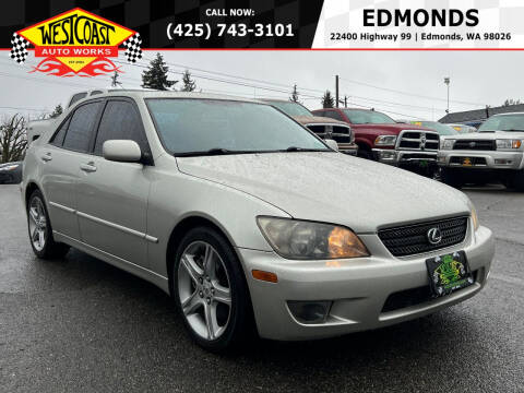 2004 Lexus IS 300 for sale at West Coast AutoWorks -Edmonds in Edmonds WA