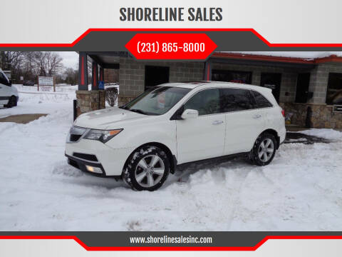 2012 Acura MDX for sale at SHORELINE SALES in Fruitport MI