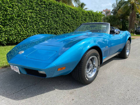 1974 Chevrolet Corvette for sale at American Classics Autotrader LLC in Pompano Beach FL