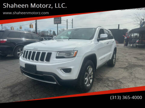 2015 Jeep Grand Cherokee for sale at Shaheen Motorz, LLC. in Detroit MI