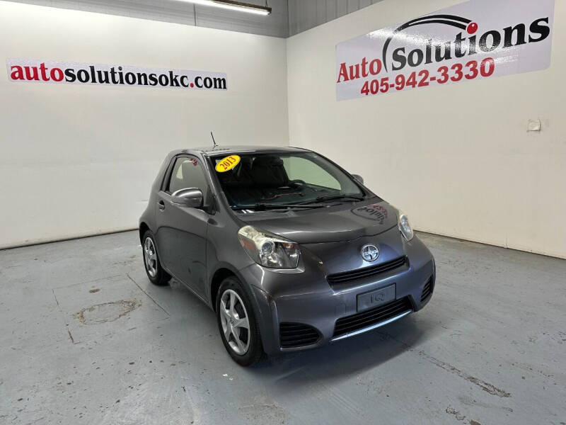 2013 Scion iQ for sale at Auto Solutions in Warr Acres OK
