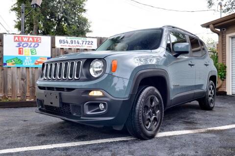 2016 Jeep Renegade for sale at ALWAYSSOLD123 INC in Fort Lauderdale FL