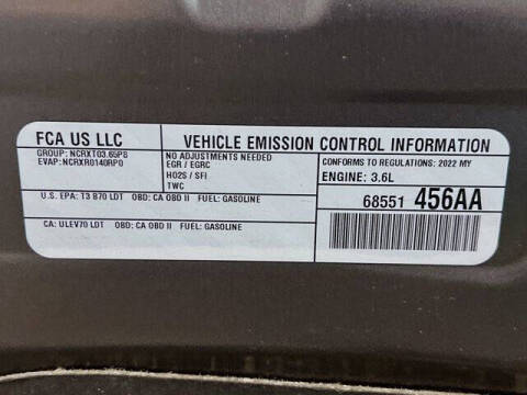 2022 Chrysler Pacifica Limited