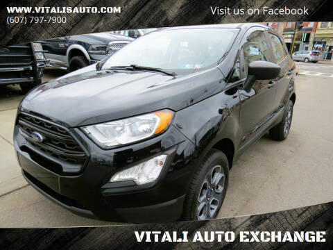 2020 Ford EcoSport for sale at VITALI AUTO EXCHANGE in Johnson City NY