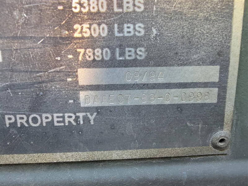 1994 AM General HMMWV