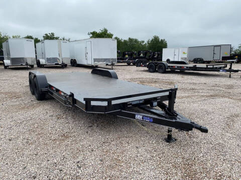 2024 AMW - Car Hauler Trailer 83 X 20 - for sale at LJD Sales in Lampasas TX