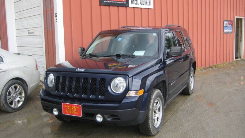 2016 Jeep Patriot for sale at Not New Auto Sales & Service in Bomoseen VT