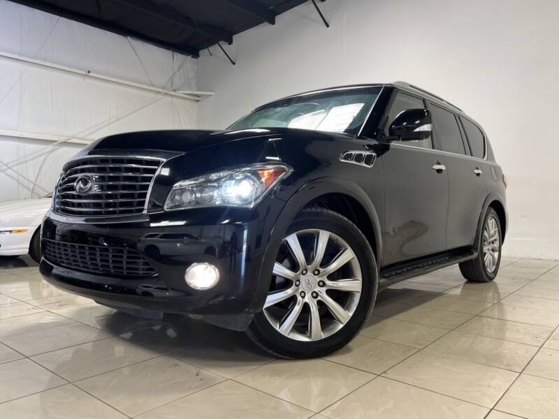 2012 Infiniti QX56 for sale at ROADSTERS AUTO in Houston TX