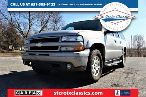 2005 Chevrolet Suburban for sale at St. Croix Classics in Lakeland MN