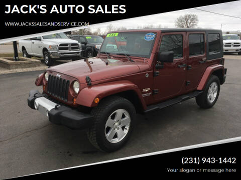2008 Jeep Wrangler Unlimited for sale at JACK'S AUTO SALES in Traverse City MI