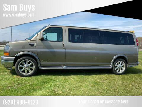 2012 GMC Savana Cargo for sale at Sambuys, LLC in Randolph WI