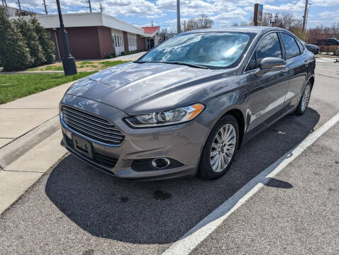 2014 Ford Fusion Energi for sale at Crafted Auto in Kansas City MO