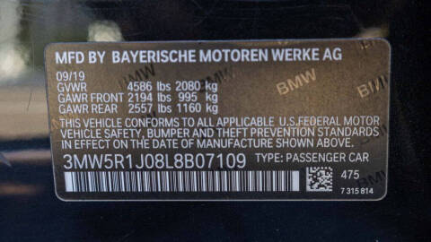 2020 BMW 3 Series 330i