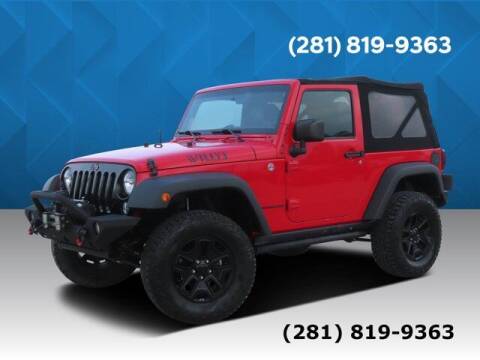 2015 Jeep Wrangler for sale at BIG STAR CLEAR LAKE - USED CARS in Houston TX