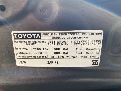 2012 Toyota Camry
