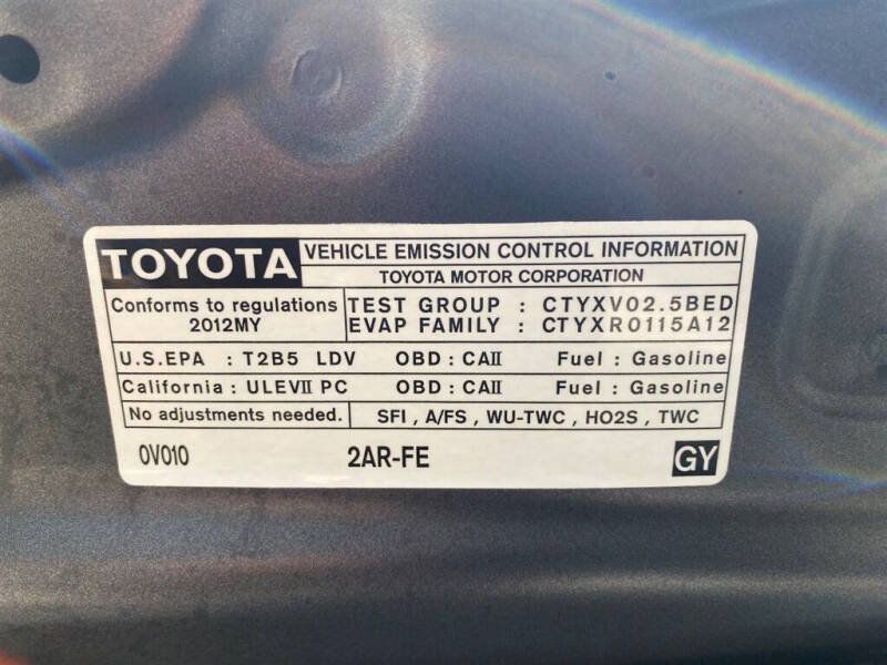2012 Toyota Camry