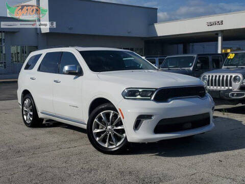 2021 Dodge Durango for sale at GATOR'S IMPORT SUPERSTORE in Melbourne FL