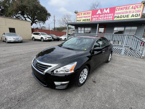 2015 Nissan Altima for sale at Apex Motors in Rosenberg TX