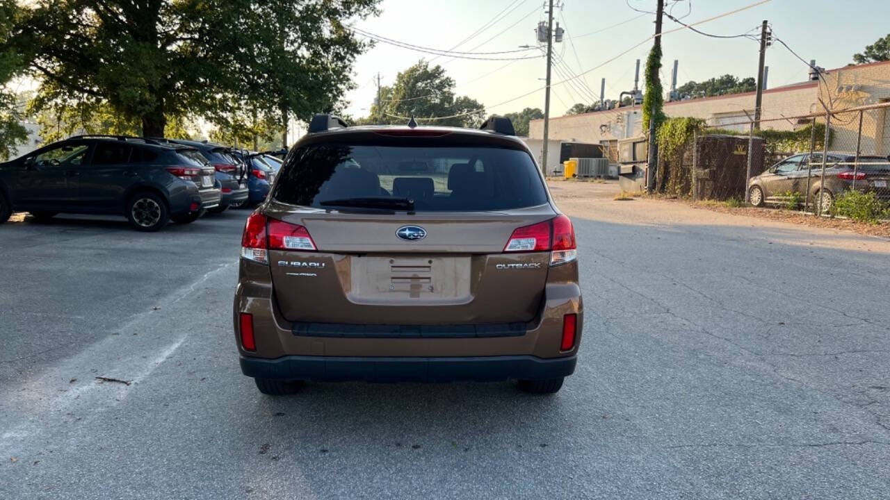 2013 Subaru Outback for sale at East Auto Sales LLC in Raleigh, NC