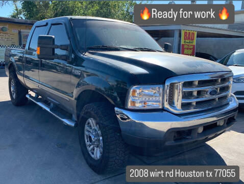 2003 Ford F-250 Super Duty for sale at Hispanos Cars 4 Less by Cadena Motors, Inc. in Houston TX