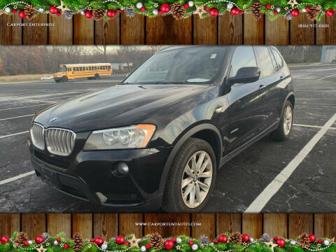 2013 BMW X3 for sale at Carport Enterprise - 6336 State Ave in Kansas City KS