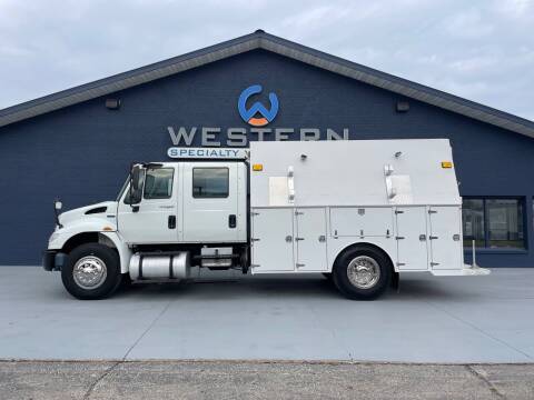 2013 International Crew Cab Service Truck for sale at Western Specialty Vehicle Sales in Braidwood IL