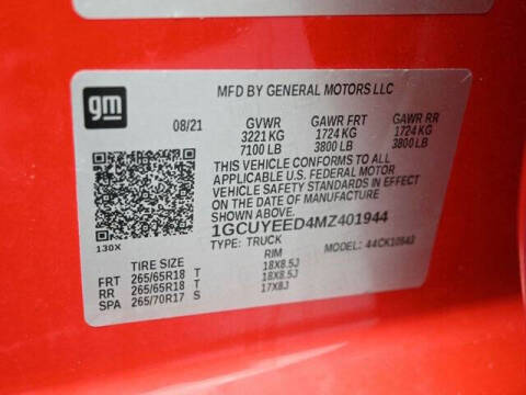 2021 Chevrolet Silverado 1500