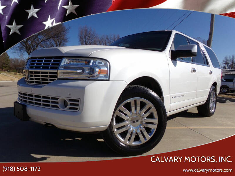 2012 Lincoln Navigator for sale at Calvary Motors, Inc. in Bixby OK