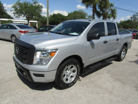 2021 Nissan Titan for sale at S & T Motors in Hernando FL