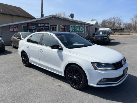 2018 Volkswagen Jetta for sale at Marcus Motors in Kingston NY
