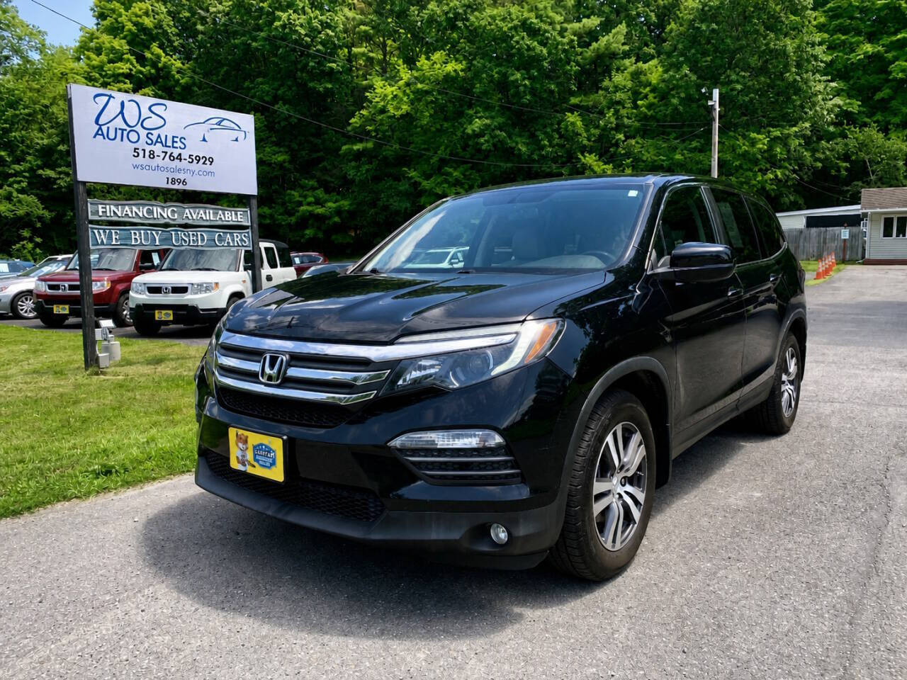 Crystal Black Pearl 2018 Honda Pilot SUV / Crossover Front-Wheel Drive 6-Speed Automatic
