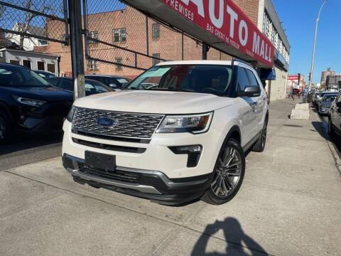 2019 Ford Explorer for sale at HILLSIDE AUTO MALL INC in Jamaica NY