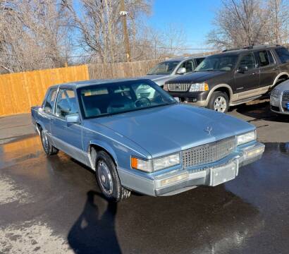 1990 Cadillac DeVille for sale at Unlimited Motors, LLC in Denver CO