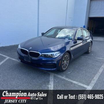 2019 BMW 5 Series for sale at CHAMPION AUTO SALES OF JERSEY CITY in Jersey City NJ