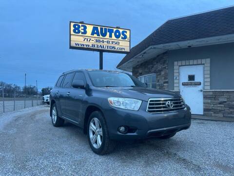 2008 Toyota Highlander for sale at 83 Autos in York PA