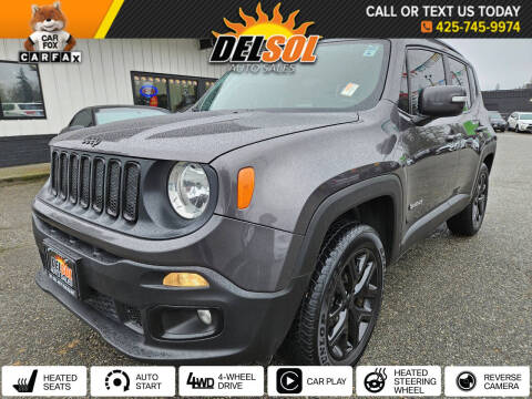 2018 Jeep Renegade for sale at Del Sol Auto Sales in Everett WA