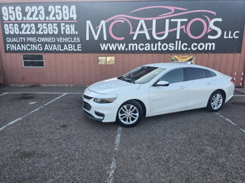 2017 Chevrolet Malibu for sale at MC Autos LLC in Pharr TX