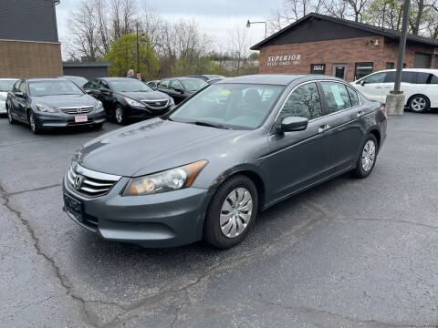 2012 Honda Accord for sale at Superior Used Cars Inc in Cuyahoga Falls OH