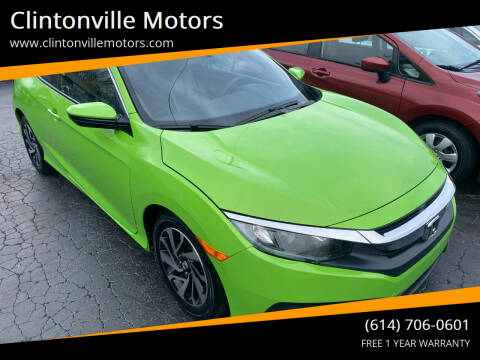 2017 Honda Civic for sale at Clintonville Motors in Columbus OH