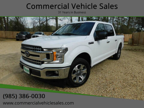2018 Ford F-150 for sale at Commercial Vehicle Sales in Ponchatoula LA